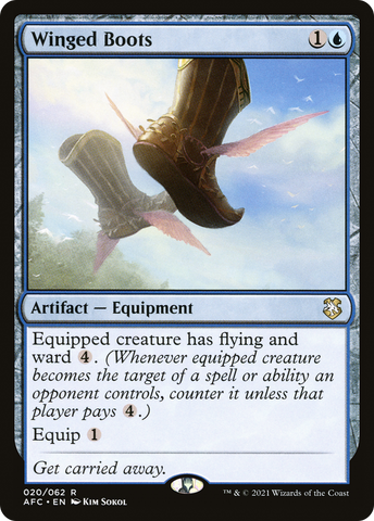 Winged Boots [Dungeons & Dragons: Adventures in the Forgotten Realms Commander]