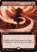 Crackle with Power (Extended) [Strixhaven: School of Mages]