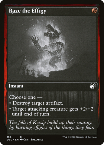 Raze the Effigy [Innistrad: Double Feature]