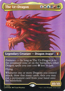 The Ur-Dragon (Borderless Textured Foil Frame Break) [Commander Masters]