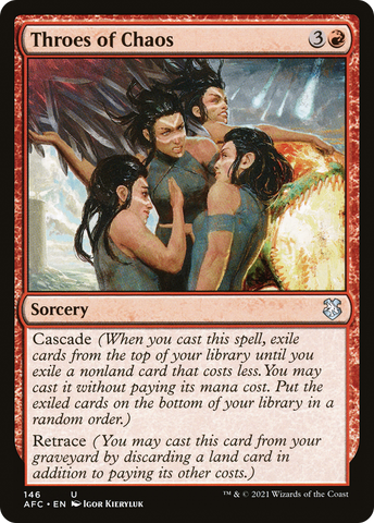 Throes of Chaos [Dungeons & Dragons: Adventures in the Forgotten Realms Commander]