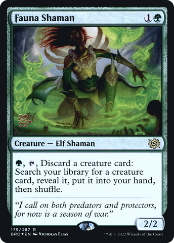 Fauna Shaman [The Brothers' War: Prerelease Promos]