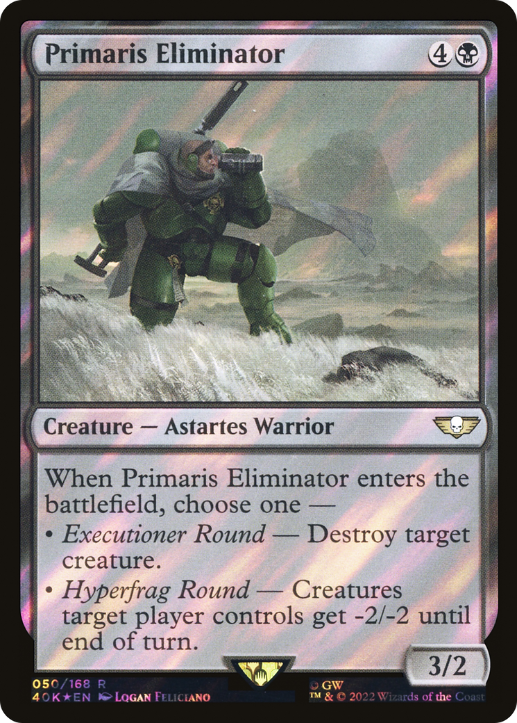 Primaris Eliminator (Surge Foil) [Universes Beyond: Warhammer 40,000]