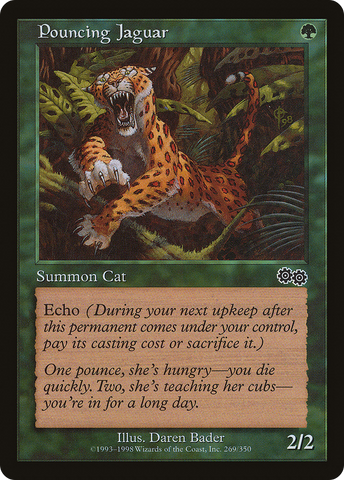 Pouncing Jaguar [Urza's Saga]