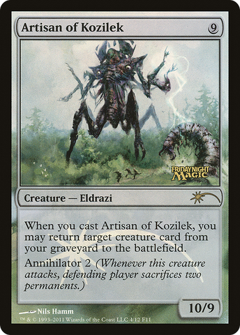 Artisan of Kozilek [Friday Night Magic 2011]