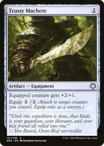 Trusty Machete [Game Night: Free-for-All]