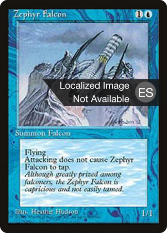 Zephyr Falcon [Fourth Edition Foreign Black Border]