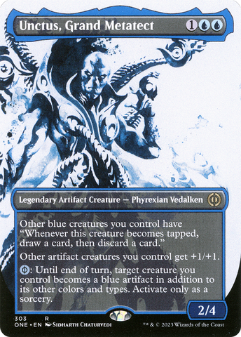 Unctus, Grand Metatect (Borderless Ichor) [Phyrexia: All Will Be One]