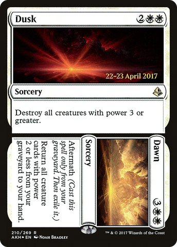 Dusk // Dawn  [Amonkhet Prerelease Promos]