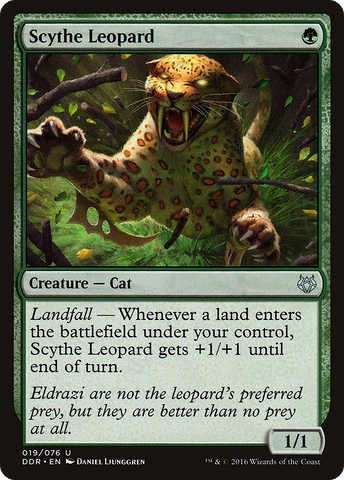 Scythe Leopard [Duel Decks: Nissa vs. Ob Nixilis]