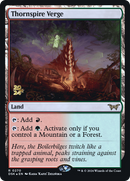 Thornspire Verge [Duskmourn: House of Horror Prerelease Promos]