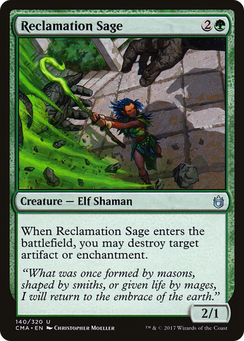 Reclamation Sage [Commander Anthology]
