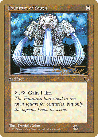 Fountain of Youth (Mark Justice) (SB) [Pro Tour Collector Set]