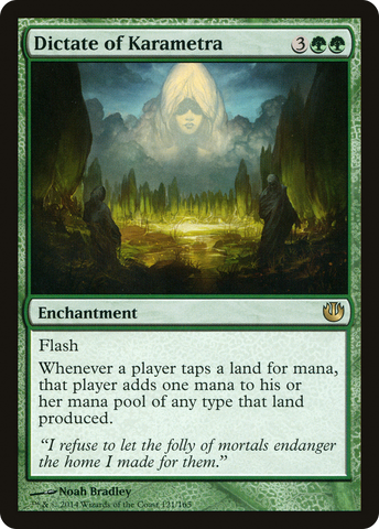 Dictate of Karametra [Journey into Nyx]