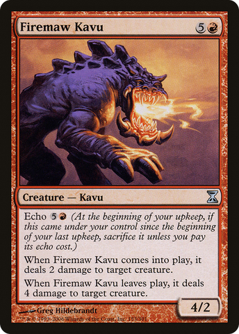 Firemaw Kavu [Time Spiral]