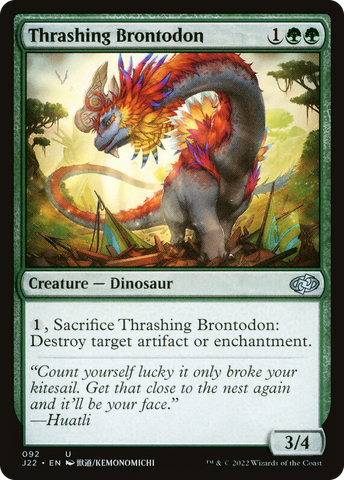 Thrashing Brontodon [Jumpstart 2022]