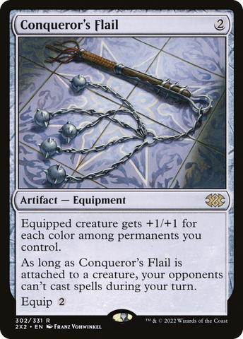 Conqueror's Flail [Double Masters 2022]