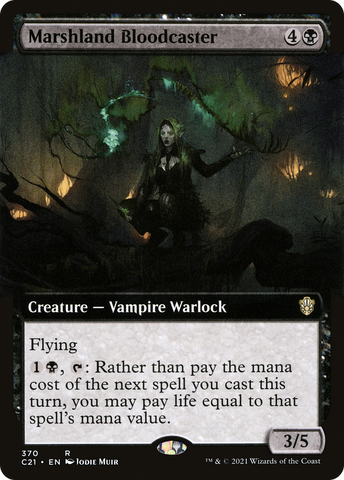 Marshland Bloodcaster (Extended) [Commander 2021]