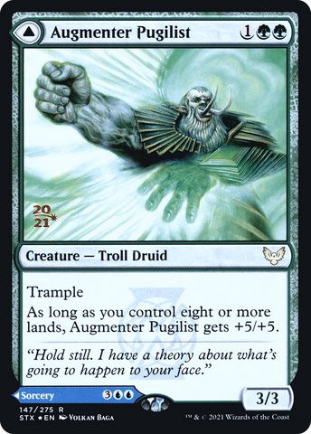 Augmenter Pugilist // Echoing Equation [Strixhaven: School of Mages Prerelease Promos]