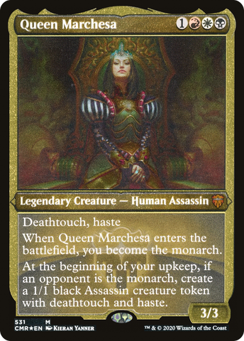 Queen Marchesa [Commander Legends Etched]