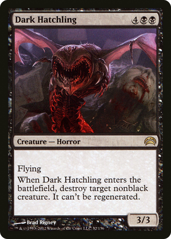 Dark Hatchling [Planechase 2012]
