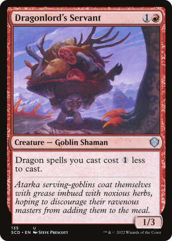 Dragonlord's Servant [Starter Commander Decks]