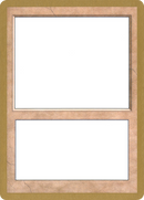 2001 World Championship Blank Card [World Championship Decks 2001]