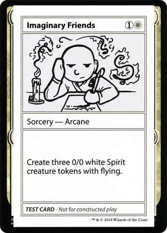 Imaginary Friends (2021 Edition) [Mystery Booster Playtest Cards]
