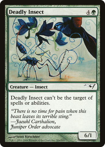 Deadly Insect [Coldsnap Theme Decks]