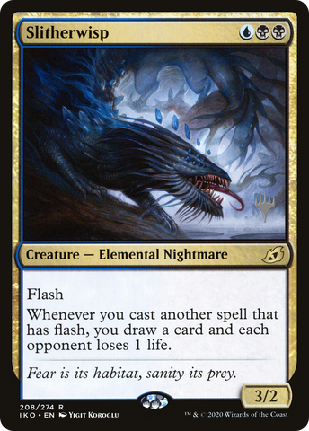 Slitherwisp (Promo Pack) [Ikoria: Lair of Behemoths Promos]
