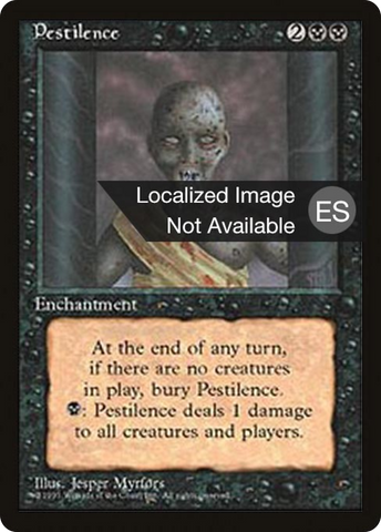 Pestilence [Fourth Edition Foreign Black Border]