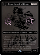 Liliana, Heretical Healer // Liliana, Defiant Necromancer [San Diego Comic-Con 2015]