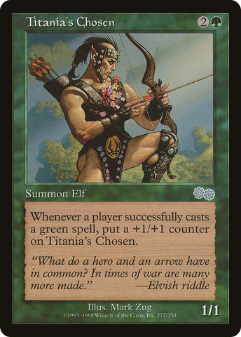 Titania's Chosen [Urza's Saga]