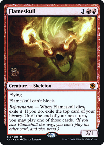 Flameskull [Dungeons & Dragons: Adventures in the Forgotten Realms Prerelease Promos]