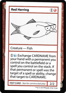Red Herring (2021 Edition) [Mystery Booster Playtest Cards]