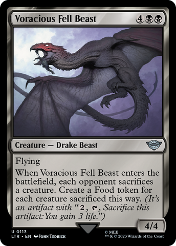 Voracious Fell Beast [The Lord of the Rings: Tales of Middle-Earth]
