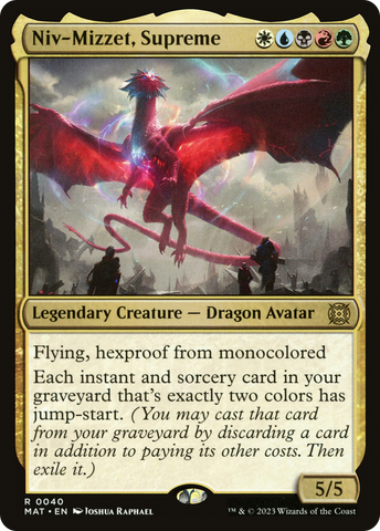 Niv-Mizzet, Supreme [March of the Machine: The Aftermath]