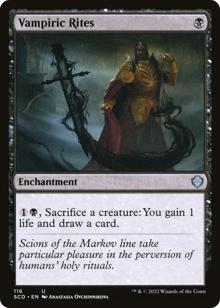 Vampiric Rites [Starter Commander Decks]