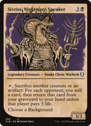 Sivriss, Nightmare Speaker (Showcase) [Commander Legends: Battle for Baldur's Gate]