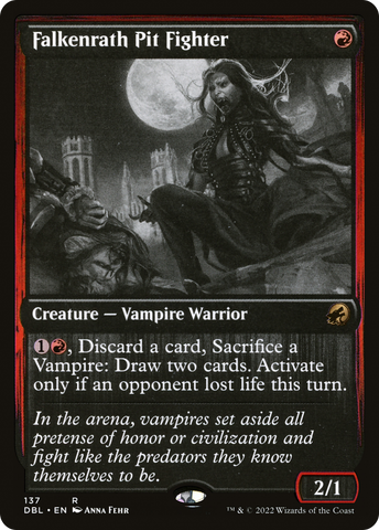 Falkenrath Pit Fighter [Innistrad: Double Feature]