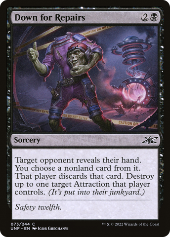 Down for Repairs [Unfinity]