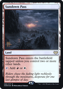 Sundown Pass [Innistrad: Crimson Vow Prerelease Promos]
