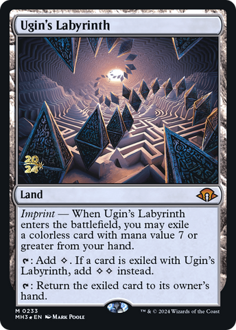 Ugin's Labyrinth [Modern Horizons 3 Prerelease Promos]
