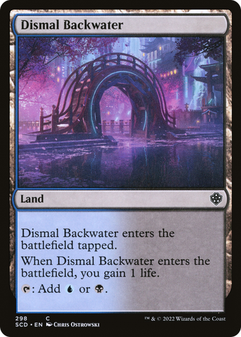 Dismal Backwater [Starter Commander Decks]