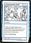 Command the Chaff [Mystery Booster Playtest Cards]