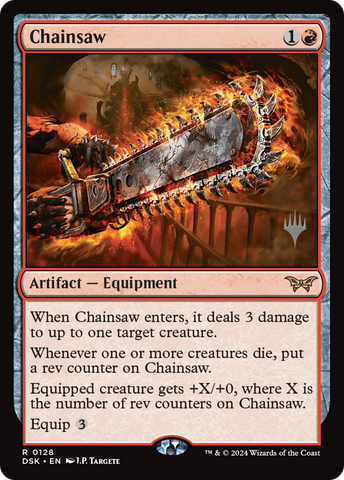 Chainsaw (Promo Pack) [Duskmourn: House of Horror Promos]