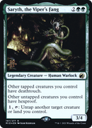 Saryth, the Viper's Fang [Innistrad: Midnight Hunt Prerelease Promos]