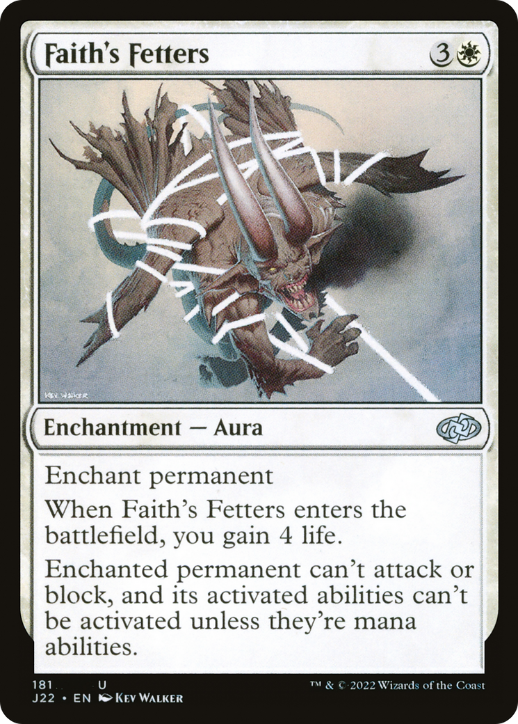 Faith's Fetters [Jumpstart 2022]