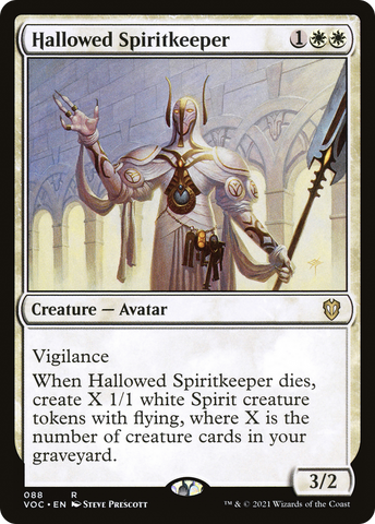 Hallowed Spiritkeeper [Innistrad: Crimson Vow Commander]