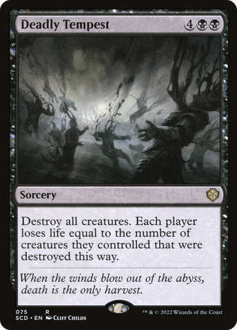 Deadly Tempest [Starter Commander Decks]